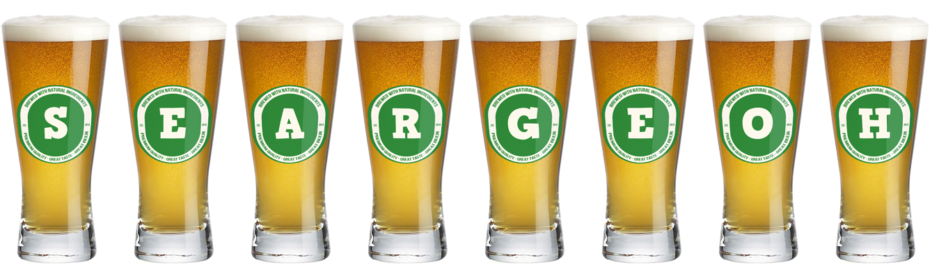 Seargeoh lager logo