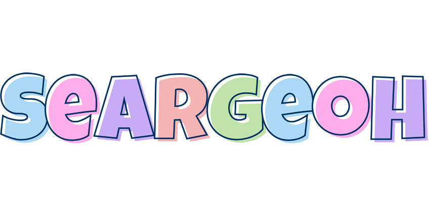 Seargeoh pastel logo