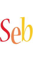 Seb birthday logo