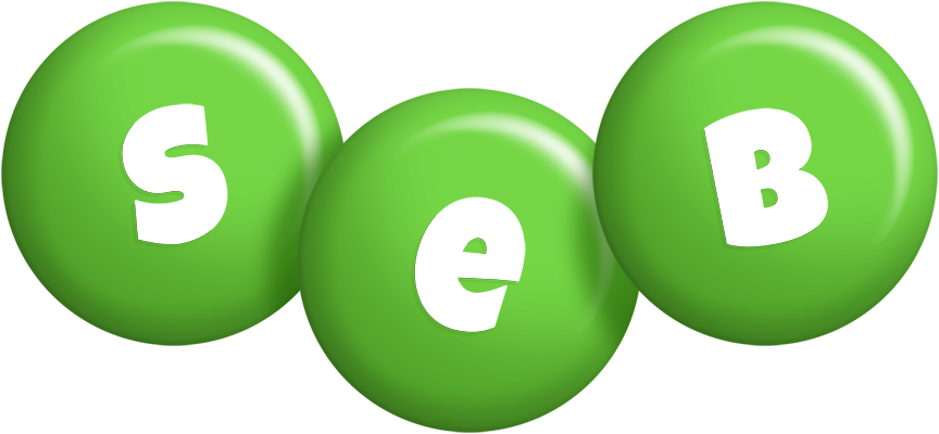 Seb candy-green logo