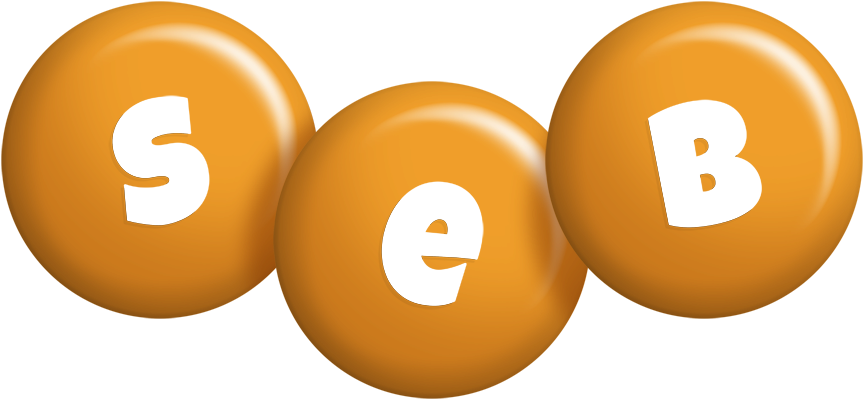 Seb candy-orange logo