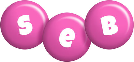 Seb candy-pink logo