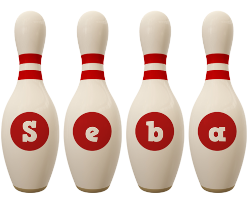 Seba bowling-pin logo