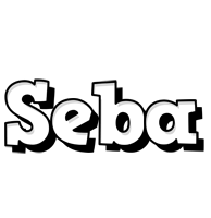 Seba snowing logo