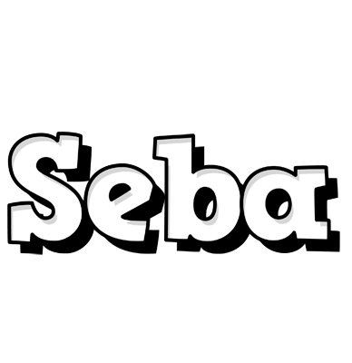 Seba snowing logo