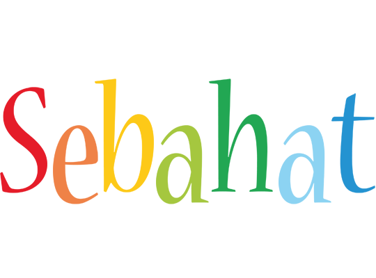 Sebahat birthday logo