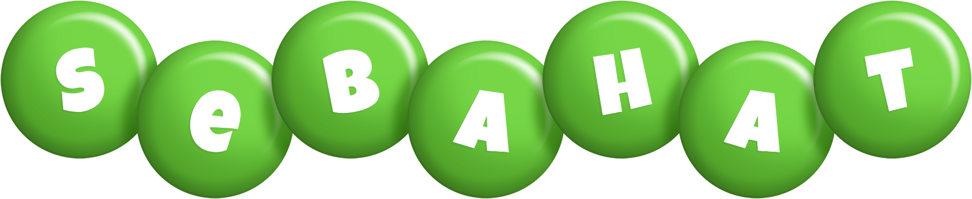 Sebahat candy-green logo