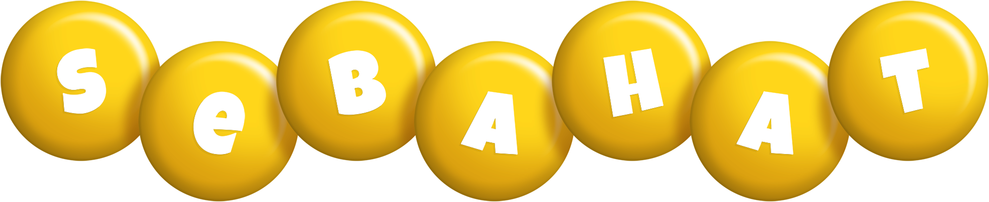 Sebahat candy-yellow logo