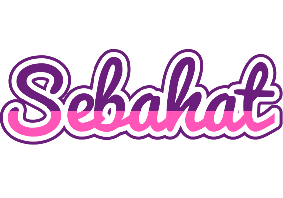 Sebahat cheerful logo