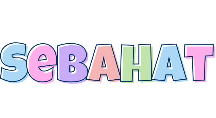Sebahat pastel logo