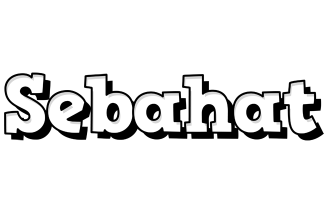 Sebahat snowing logo