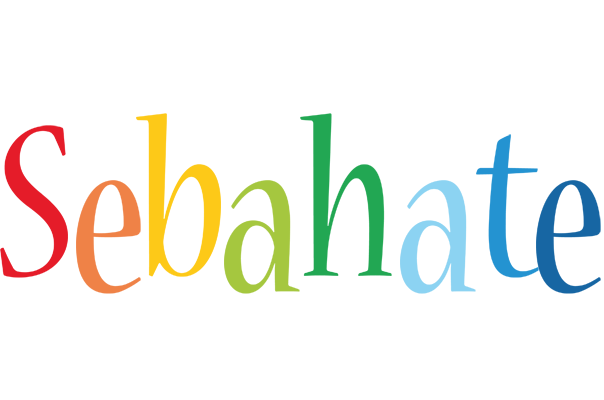 Sebahate birthday logo