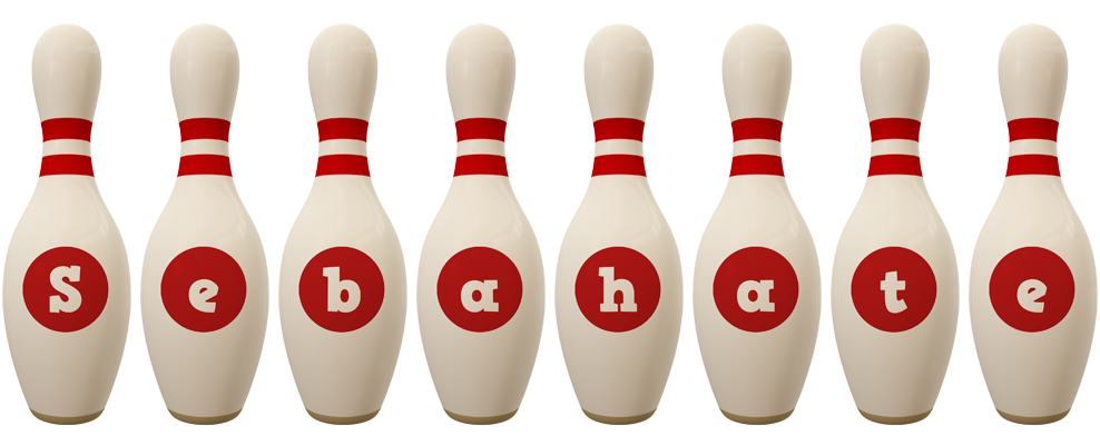 Sebahate bowling-pin logo