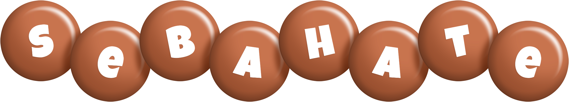 Sebahate candy-brown logo