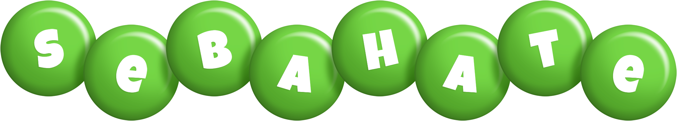 Sebahate candy-green logo
