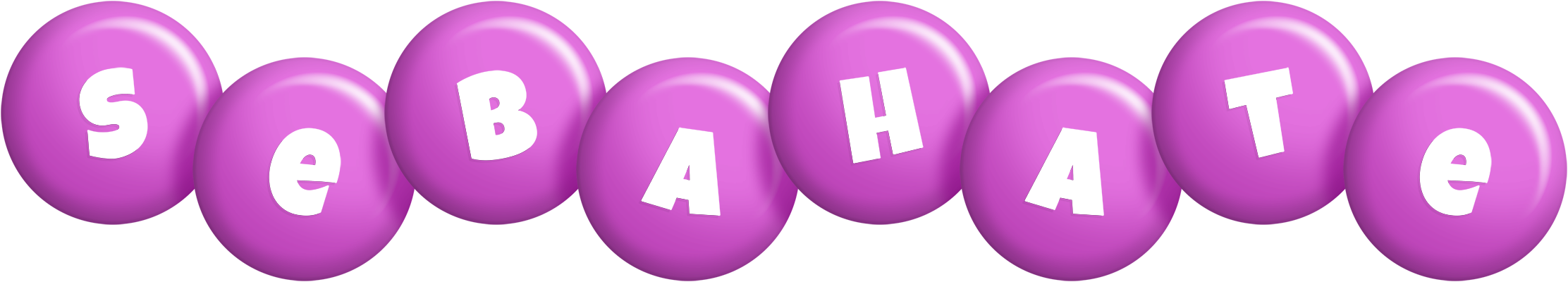 Sebahate candy-purple logo
