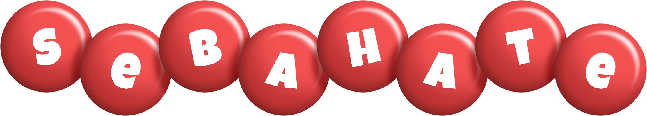 Sebahate candy-red logo