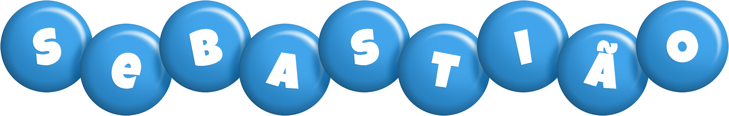 Sebastião candy-blue logo