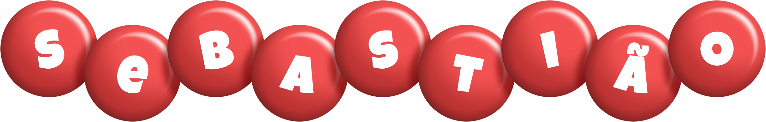 Sebastião candy-red logo