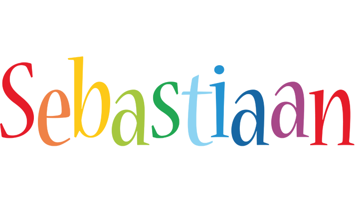 Sebastiaan birthday logo