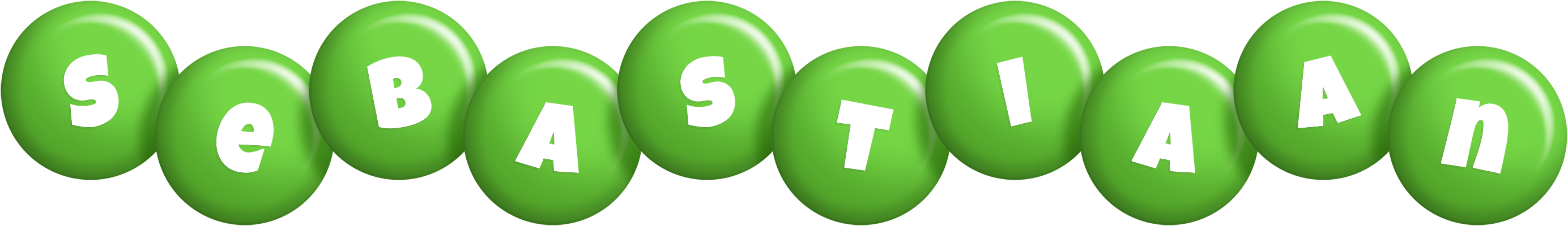Sebastiaan candy-green logo