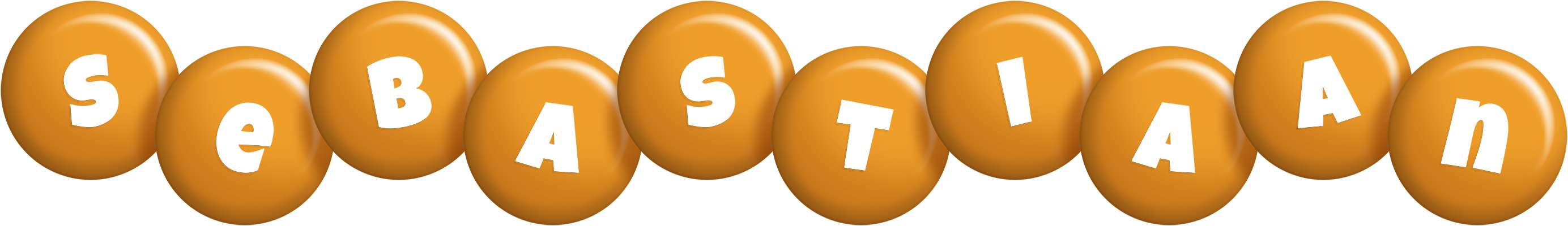 Sebastiaan candy-orange logo