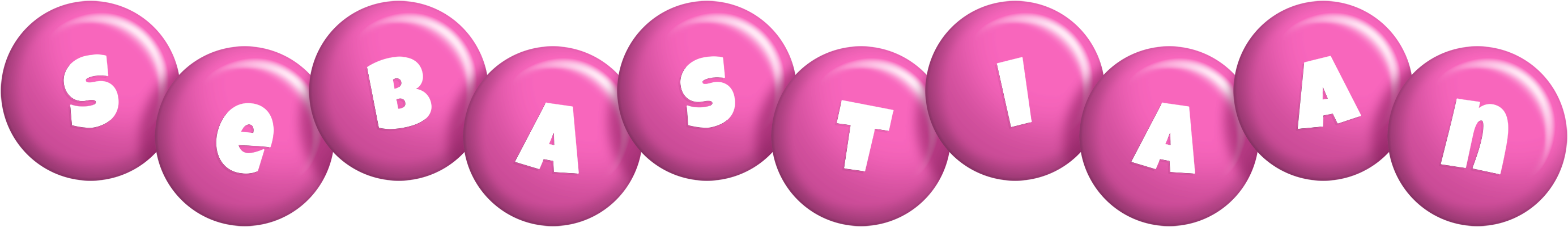 Sebastiaan candy-pink logo