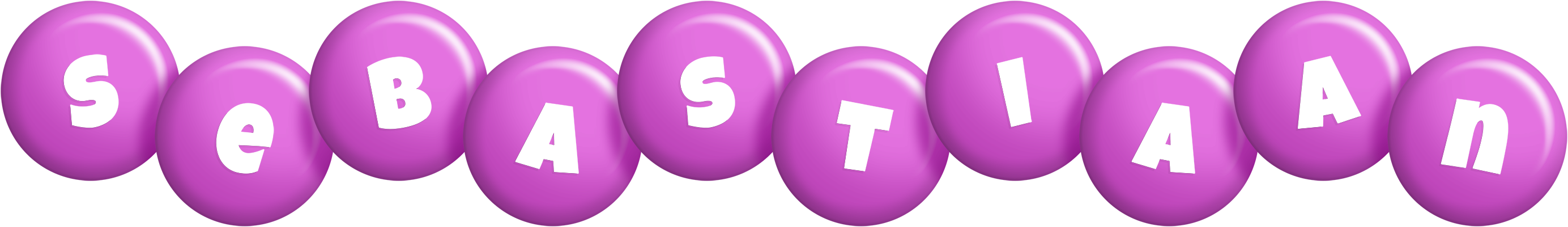 Sebastiaan candy-purple logo
