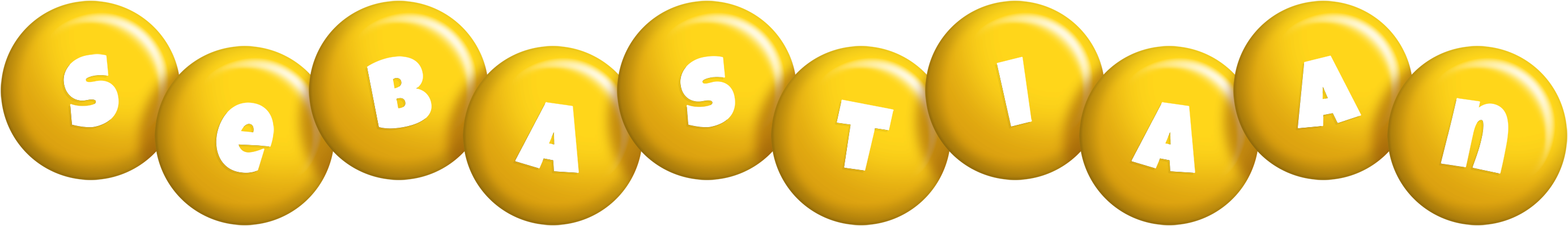 Sebastiaan candy-yellow logo