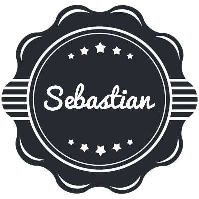 Sebastian badge logo