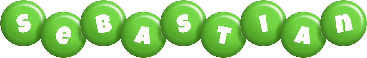 Sebastian candy-green logo