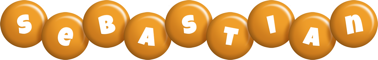 Sebastian candy-orange logo