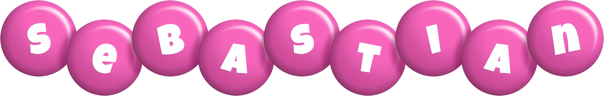 Sebastian candy-pink logo