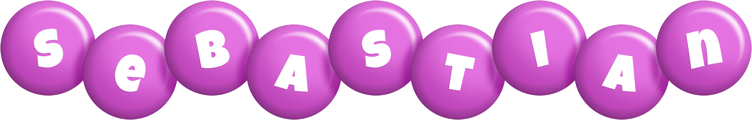 Sebastian candy-purple logo