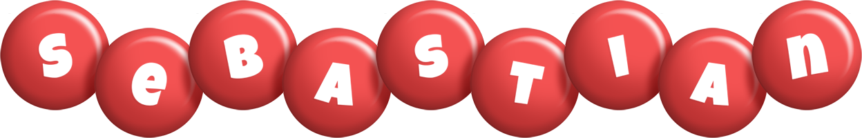 Sebastian candy-red logo