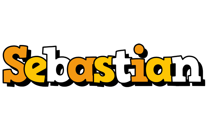 Sebastian cartoon logo