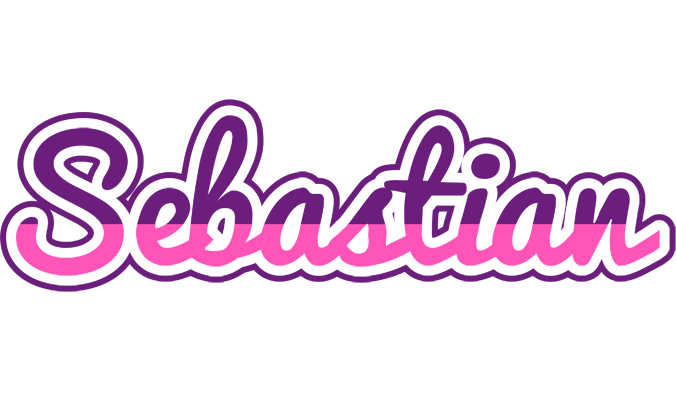 Sebastian cheerful logo