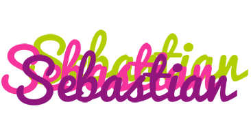 Sebastian flowers logo