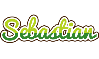 Sebastian golfing logo