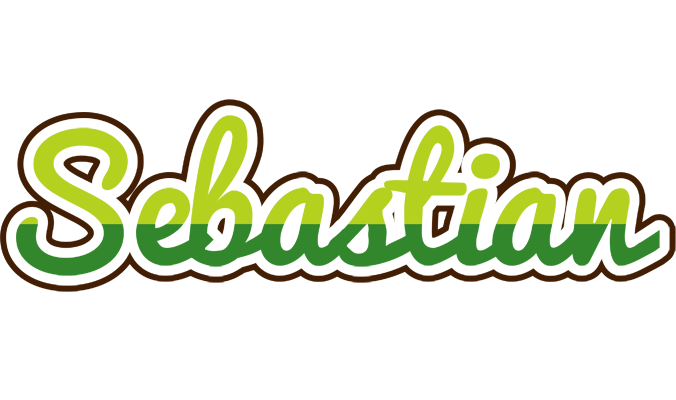 Sebastian golfing logo