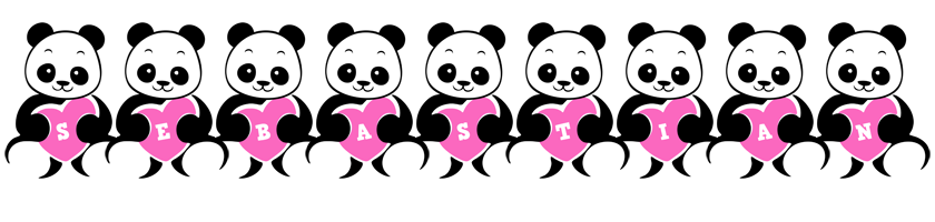 Sebastian love-panda logo