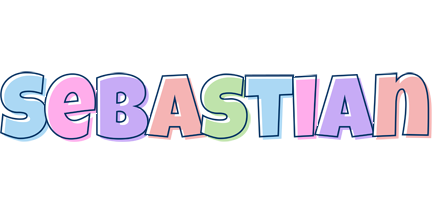 Sebastian pastel logo