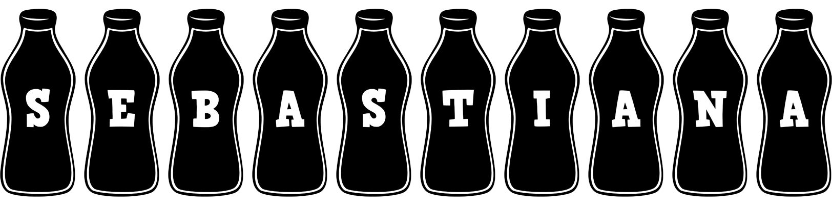Sebastiana bottle logo