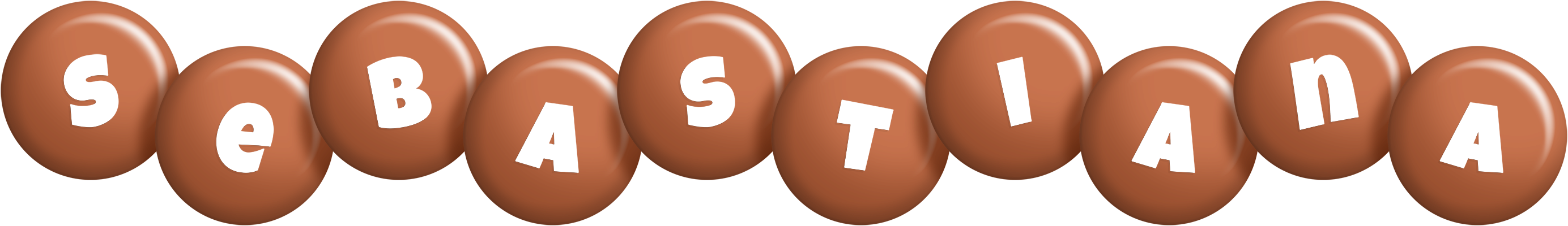 Sebastiana candy-brown logo