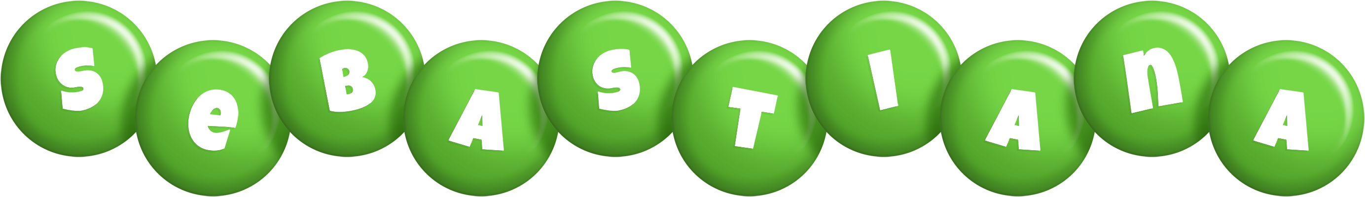Sebastiana candy-green logo