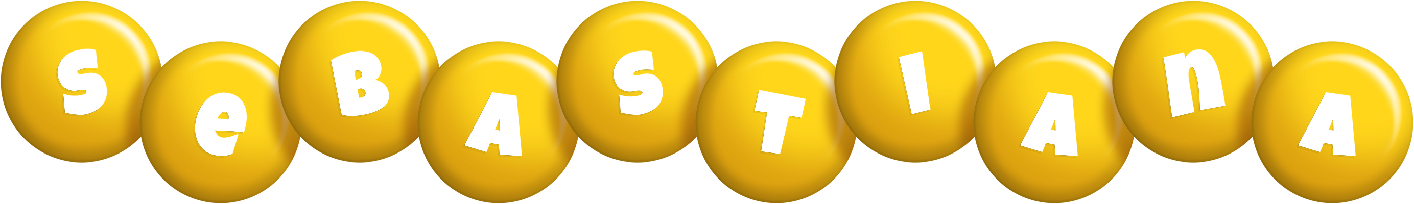 Sebastiana candy-yellow logo