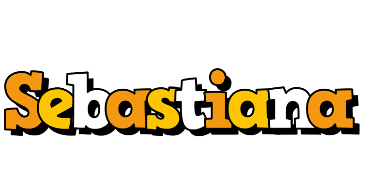 Sebastiana cartoon logo