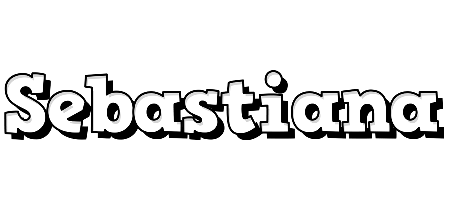 Sebastiana snowing logo
