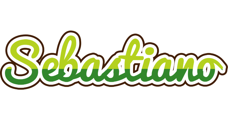 Sebastiano golfing logo