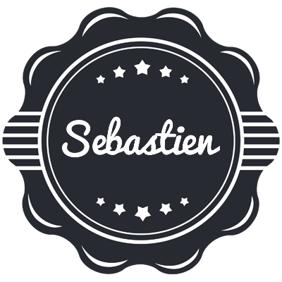 Sebastien badge logo